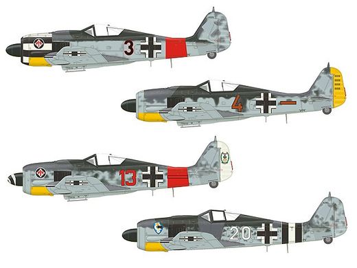 1/48 Focke-Wulf FW-190A-7 -Profi Pack- (Eduard 8172) сборная модель