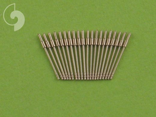 1/350 Стволы 20mm/65 C/30 раннего типа для германских кораблей, 20 штук (Master SM-350-047), металл