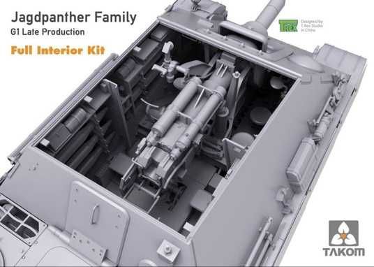 その他 TAKOM JAGDPANTHER G1 1/35 Takom 2106 Jagdpanther G1 Sd.Kfz.173 Late production German Tank
