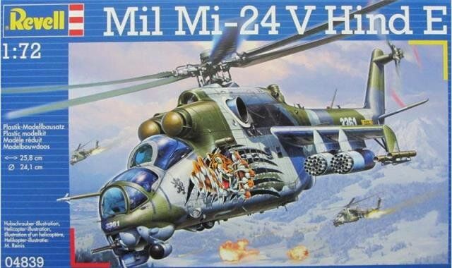 1/72 Миль Ми-24В вертолет (Revell 04839)