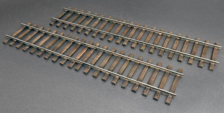 1/35 Залізничні рейки, російська колія, довжина 714 мм (MiniArt 35565), збірні пластикові