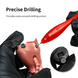 Ручна міні-дрель із набором свердл 0.3 - 1.2 мм (DSPIAE AT-HD Model Metal Hand Drill Holder with Tungsten Drill Bits Set)