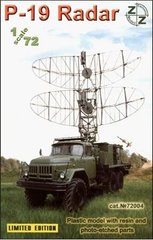 1/72 П-19 советский радар (ZZ Modell 72004) пластик + смола + травление