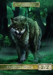 Wolf #3 Token Magic: the Gathering (Токен) GnD Cards