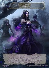 Emblem Liliana the Last Hope #2 Token Magic: the Gathering (Токен) GnD Cards