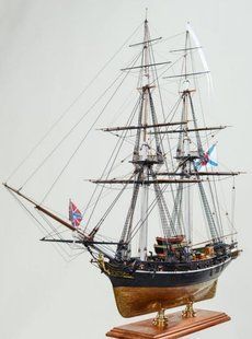1/72 Бриг "Меркурій", збірна дерев'яна модель (Эскадра E7201)