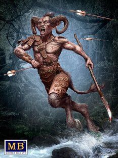 1/24 Ancient Greek Myths Series. Satyr (Master Box 24024) сборная пластиковая фигура