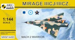 1/144 Літак Dassault Mirage IIICJ/CZ (Mark I Models MKM14493) збірна модель