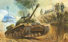 1/72 ИС-3 советский тяжелый танк (Roden 701) сборная модель