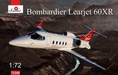 1/72 Bombardier Learjet 60XR административный самолет (Amodel 72349) сборная модель
