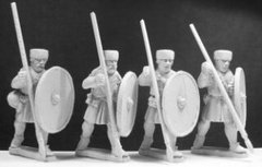 Gripping Beast Miniatures - Unarmoured with hat, march attack (4) - GRB-LR15