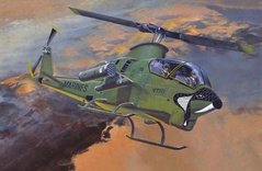 1/72 Bell AH-1G Cobra корпуса морской пехоты США (Mister Craft B34) сборная модель