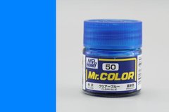 Mr. Color C050 Clear Blue Синий прозрачный, нитро 10 мл