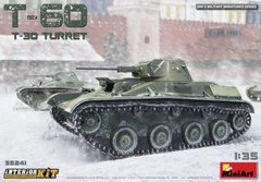 1/35 Танк Т-60 з баштою від танка Т-30, модель з інтер'єром (MiniArt 35241), збірна модель