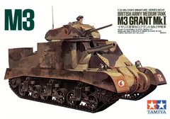 1/35 M3 Grant Mk.I британский средний танк (Tamiya 35041) сборная модель