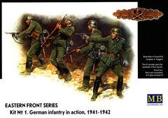 1/35 Eastern Front Series. Kit № 1. German Infantry in action, 1941-1942 (Master Box 3522)