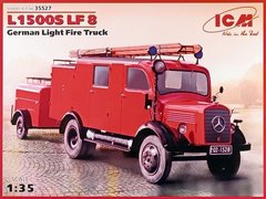 1/35 Mercedes L1500S LF 8 германский пожарный автомобиль (ICM 35527), сборная модель