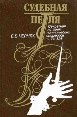 Книга "Судебная петля. Секретная история политических процессов на западе" Черняк Е. Б.