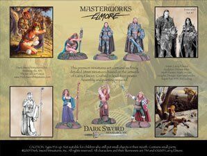 Elmore - Elmore Masterworks Set № 7 - Dark Sword DKSW-DSM1007