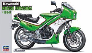 1/12 Мотоцикл Kawasaki KR250 (KR250A) 1984 года (Hasegawa 21512), сборная модель