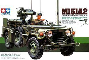 1/35 Ford MUTT M151A2 w/TOW (M220 Tracking System) (Tamiya 35125) сборная модель