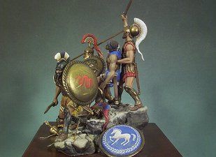 54 мм Spartan's last stand (480 BC)