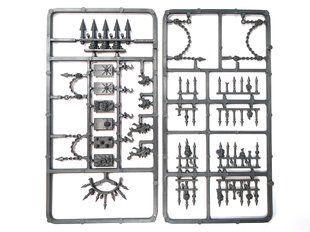 Chaos Vehicle Accessories #1 V01, набір аксесуарів для техніки Warhammer 40k (Games Workshop), пластикові
