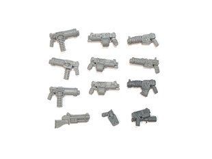 Набор оружия для Орков с Вархаммера "Ork Weapons Set for Warhammer", пластиковые (Games Workshop)