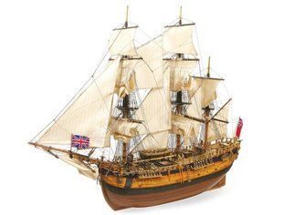 1/54 Барк Endeavour 1764 (OcCre 14005), збірна дерев'яна модель
