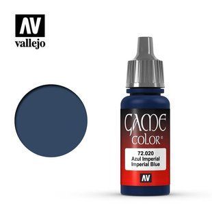 Синий имперский, 17 мл (Vallejo Game Color 72020 Imperial Blue) акриловая краска