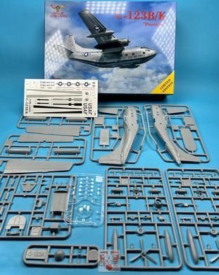 1/144 C-123B/K Provider американський військово-транспортний літак (Sova-M 14024), збірна модель