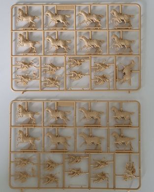 1/72 Тевтонці, ХІІ-ХІІІ століття, 17 кінних фігур (Italeri 6019), пластикові