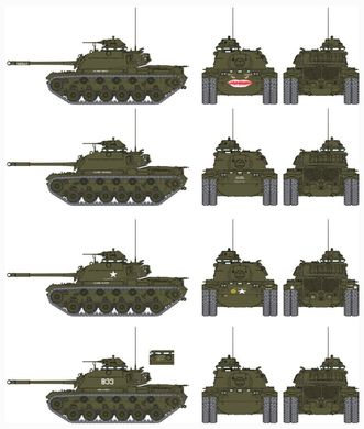 1/35 M48A3 Mod.B американський танк, серія Smart Kit (Dragon 3544), збірна модель