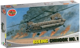 1/72 Boeing Chinook HC.1 вертолет (Airfix 05035) сборная модель