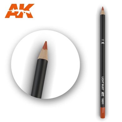 Карандаш для везеринга и эффектов "Светлая ржавчина" (AK Interactive AK10011 Weathering pencils LIGHT RUST)