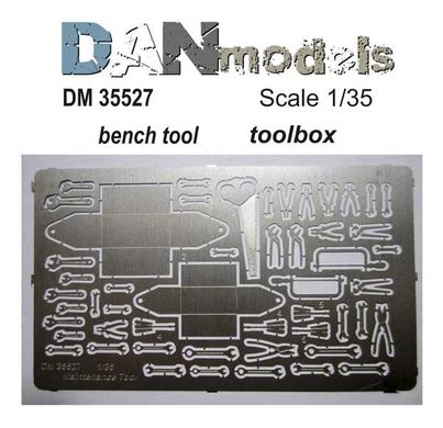 1/35 Ящики з інструментами (DANmodels DM35527), збірні металеві