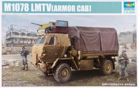 1/35 M1078 LMTV американский военный грузовик (Trumpeter 01009) сборная модель