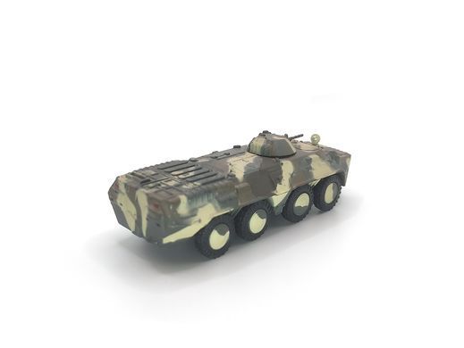 1/72 Бронетранспортер БТР-80, серія "Русские танки" від DeAgostini, готова модель (без журналу та упаковки)