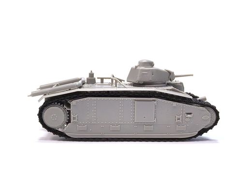1/72 Французький танк Char B1 bis, зібрана модель, нефарбована