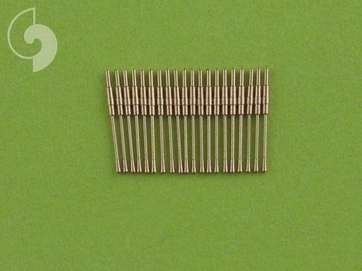 1/350 Стволы 20mm/65 C/38 позднего типа для германских кораблей, 20 штук (Master SM-350-048), металл