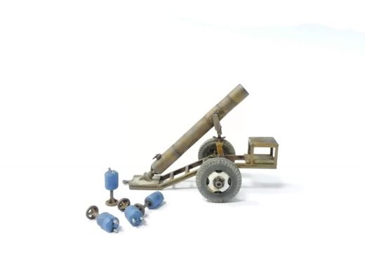 1/72 "Пекельна артилерія", варіант №2 (авторська робота), готова модель