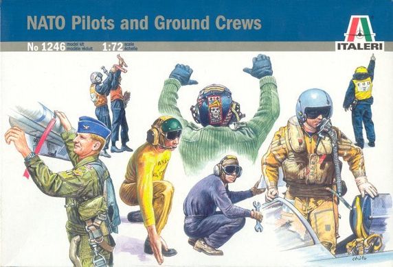 1/72 NATO Pilots and Ground Crew (Italeri 1246)