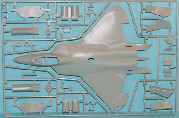 1/72 F-22A Raptor американський винищувач (Academy 12423), збірна модель
