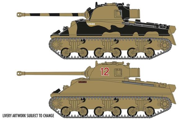 1/72 Sherman Firefly Vc британський танк (Airfix A02341), збірна модель