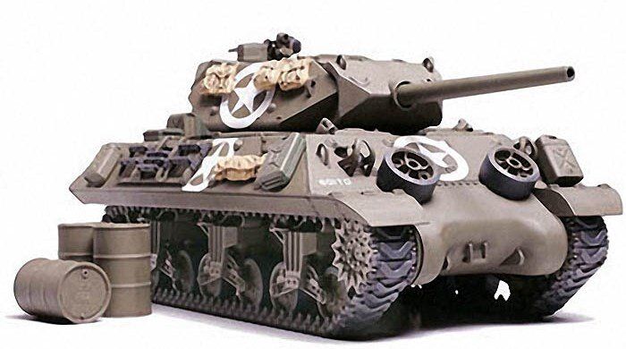 1/48 M10 (средний тип) американский истребитель танков ВМВ (Tamiya 32519)