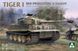1/35 Танк&nbsp;Pz.Kpfw.VI Ausf.E Tiger I середины производства с циммеритом (Takom 2198), сборная модель