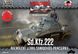 1/72 Sd.Kfz.222 германский бронеавтомобиль + журнал (First To Fight 047) сборка без клея