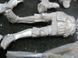 90мм Французький лицар зі стягом, 1346 рік, колекційна олов'яна мініатюра (Pegaso Models 90-023), збірна нефарбована