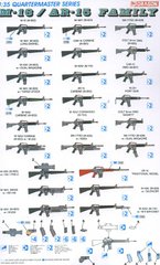 1/35 Modern infantry weapons M-16/AR-15 family