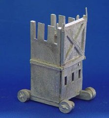 RAFM Miniatures - 28-30 mm Small Seige Tower (7" tall assembled) - RAF0909